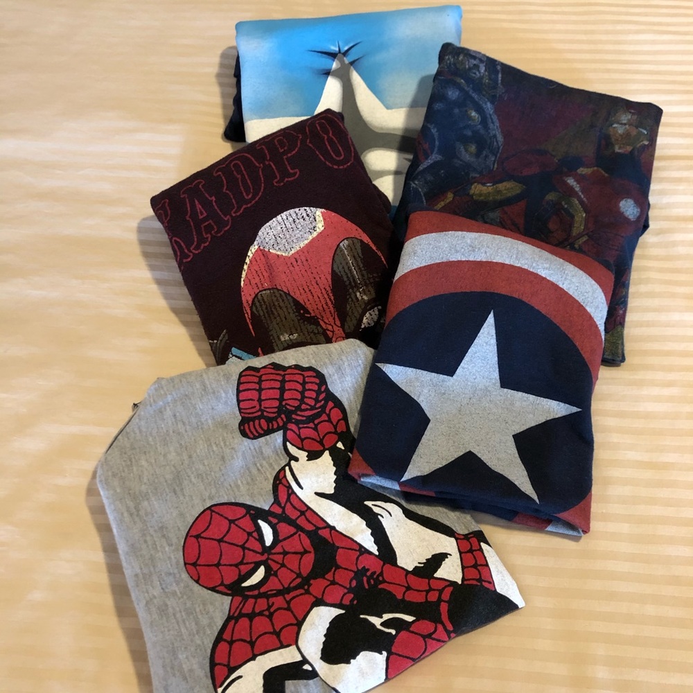Marvel Comics T-shirt Bundle